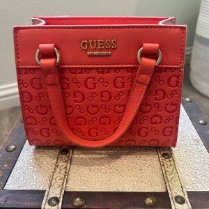 GUESS Coral Embossed Mini Bag
